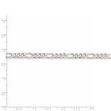 Sterling Silver 4.5mm Figaro Chain-WBC-QFG120-18