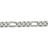 Sterling Silver 10.75mm Figaro Chain-WBC-QFG300-26