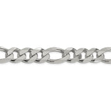 Sterling Silver 13.5mm Figaro Chain-WBC-QFG350-28