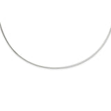 Sterling Silver Neck Collar Necklace-WBC-QG1068