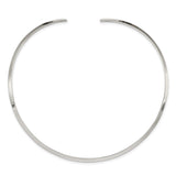 Sterling Silver Polished 3mm Neck Collar-WBC-QG1745