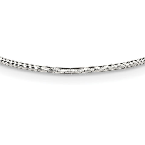 Sterling Silver 1.6mm w/ 2in extender Neckwire Chain-WBC-QG2663-16