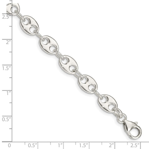 Sterling Silver Polished Bracelet-WBC-QG3317-7.75