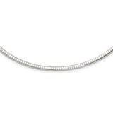 Sterling Silver 3.25mm w/2in. Ext Cubetto Chain-WBC-QG4223-16