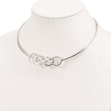 Sterling Silver Knot Neck Collar-WBC-QG5123