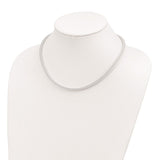 Sterling Silver 4.5mm Corona Chain Necklace-WBC-QG5372-18