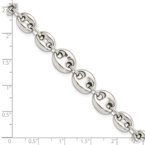 Sterling Silver Polished Fancy Link 7.5in Bracelet-WBC-QG5971-7.5