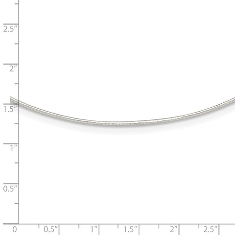 Sterling Silver 1mm Neckwire-WBC-QH1164-16