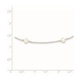 Sterling Silver RH-plated (4-5mm) FW Cultured Pearl Necklace-WBC-QH5007-18