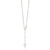 Sterling Silver Crucifix Necklace-WBC-QH5126-24