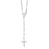 Sterling Silver Crucifix Necklace-WBC-QH5126-24