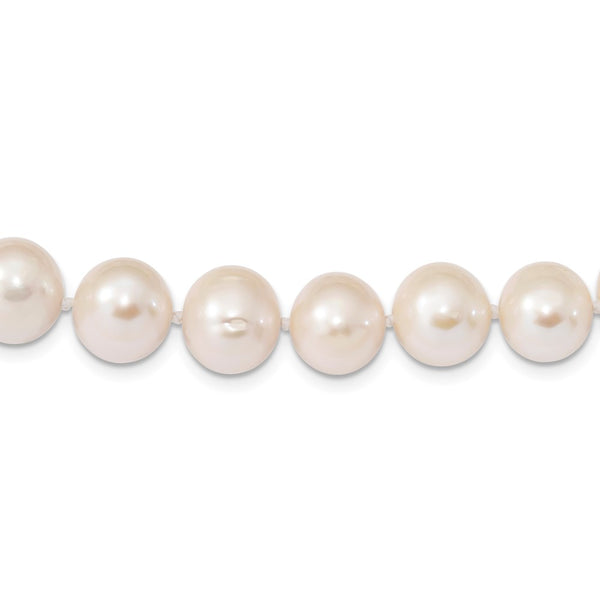 Sterling Silver RH 12-13mm White FWC Pearl Necklace-WBC-QH5359-20