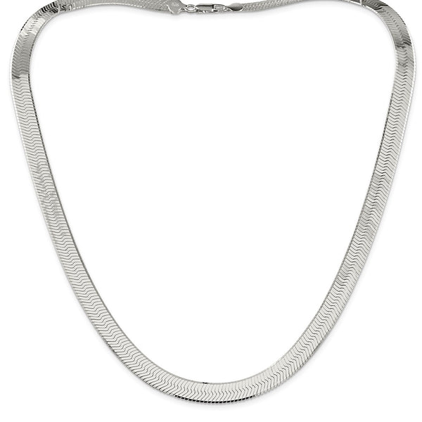 Sterling Silver 8.75mm Magic Herringbone Chain-WBC-QHB100-20