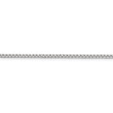 Sterling Silver 2mm Round Box Chain-WBC-QHX040-30