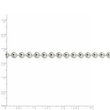 Sterling Silver 5mm Beaded Chain-WBC-QK84-22