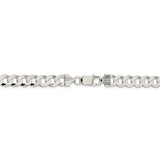 Sterling Silver 8mm Flat Curb Chain-WBC-QLB200-9