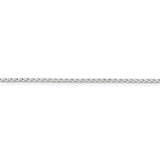 Sterling Silver 1.5mm Open Elongated Link Chain-WBC-QLL050-7