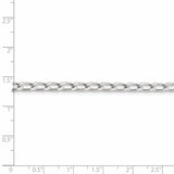 Sterling Silver 4.3mm Open Elongated Link Chain-WBC-QLL120-16