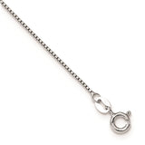 Sterling Silver Black Diamond Necklace-WBC-QP2377