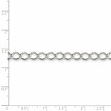 Sterling Silver 5.75mm Fancy Open Curb Chain-WBC-QPE14-24