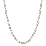 Sterling Silver 5.75mm Fancy Open Curb Chain-WBC-QPE14-24