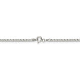 Sterling Silver 2mm Fancy Anchor Pendant Chain Anklet-WBC-QPE17-9