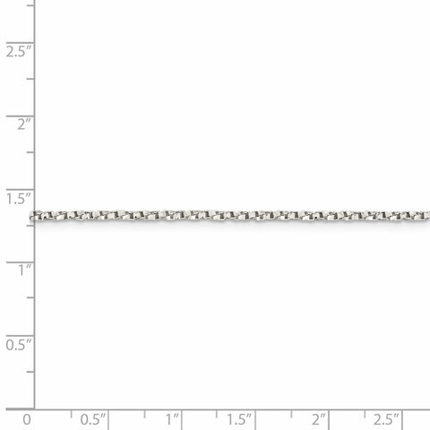 Sterling Silver 1.75mm Twisted Box Chain-WBC-QPE27-26