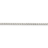 Sterling Silver 2.25mm Twisted Box Chain-WBC-QPE28-18
