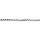 Sterling Silver 2.25mm Twisted Box Chain-WBC-QPE28-30