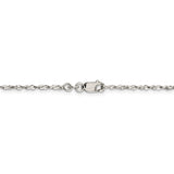 Sterling Silver 1.8mm Twisted Serpentine Chain-WBC-QPE40-18