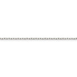 Sterling Silver 1.65mm Diamond-cut Long Link Cable Chain-WBC-QPE69-16