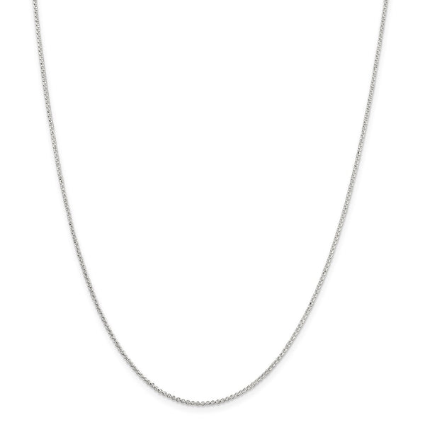 Sterling Silver 1.4mm Rolo Chain-WBC-QPE71-16