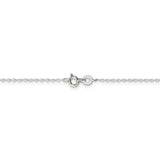 Sterling Silver .5mm Flat Link Cable Chain-WBC-QPE75-16