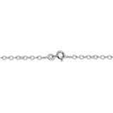 Sterling Silver 2.5mm Flat Open Oval Cable Chain-WBC-QPE80-24