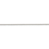 Sterling Silver 1mm Round Franco Chain-WBC-QRF050-22