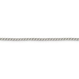 Sterling Silver 1.75mm Round Franco Chain-WBC-QRF080-24