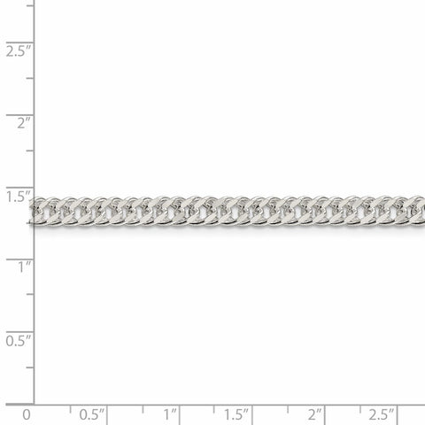 Sterling Silver 5.5mm Rambo Chain-WBC-QRM100-30