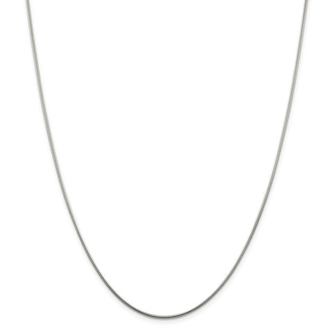 Sterling Silver 1.25mm Snake Chain-WBC-QSN040-36