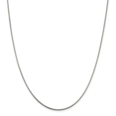 Sterling Silver 1.5mm Snake Chain-WBC-QSN045-42