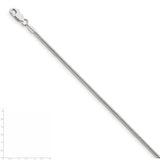 Sterling Silver 1.75mm Snake Chain-WBC-QSN050-28