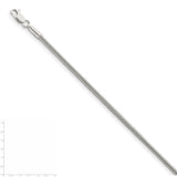 Sterling Silver 2mm Snake Chain-WBC-QSN060-28
