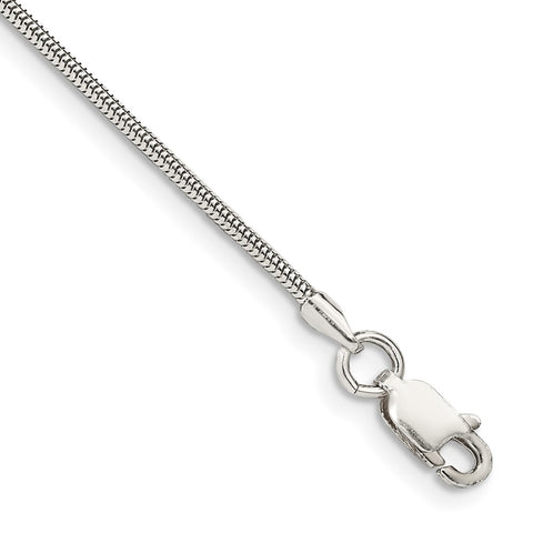 Sterling Silver 1.5mm Round Snake Chain-WBC-QSNL045-7