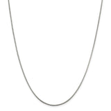 Sterling Silver 1.5mm Round Snake Chain-WBC-QSNL045-18
