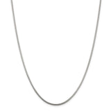 Sterling Silver 2mm Round Snake Chain-WBC-QSNL060-30
