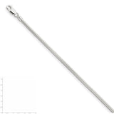 Sterling Silver 2.5mm Round Snake Chain-WBC-QSNL065-28