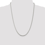 Sterling Silver 2.5mm Round Snake Chain-WBC-QSNL065-24