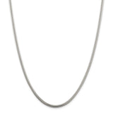 Sterling Silver 3mm Round Snake Chain-WBC-QSNL080-26
