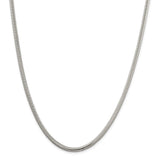 Sterling Silver 4mm Round Snake Chain-WBC-QSNL100-26