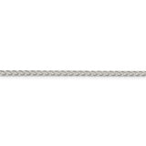 Sterling Silver 2.5mm Round Spiga Chain-WBC-QSP060-36