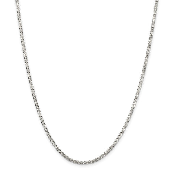Sterling Silver 2.5mm Round Spiga Chain-WBC-QSP060-30